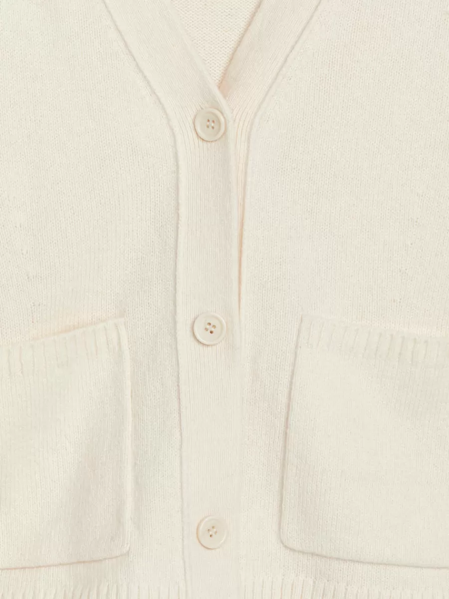 Mailles Et Cardigans-ARKET Gilet en laine Crème
