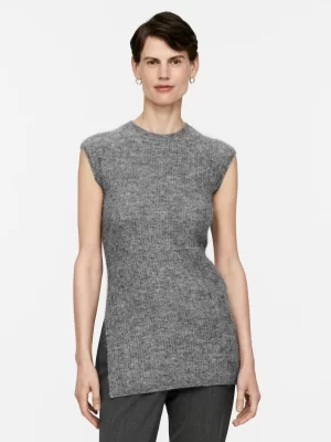 Mailles Et Cardigans-ARKET Gilet en laine et alpaga gris