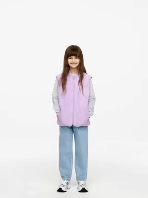 Manteaux Et Vestes | Manteaux Et Vestes-ARKET Gilet en peluche Mauve