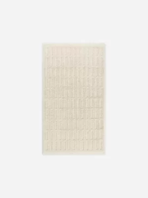 Tous Les Textiles-ARKET Grand tapis de bain en coton Beige