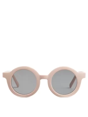 Tous Les Accessoires-ARKET GRECH & CO. Lunettes de soleil polarisées rondes Beige/Avoine