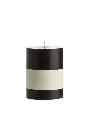 Bougies-ARKET Grosse bougie 10 cm Noir