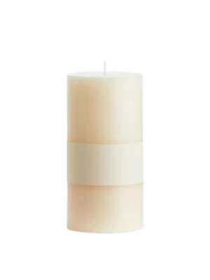 Bougies-ARKET Grosse bougie 15 cm Blanc cassé