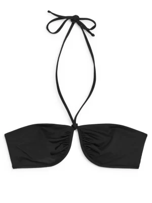 Maillots De Bain-ARKET Haut de maillot bustier Noir