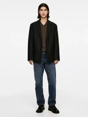 Jeans-ARKET Jean droit ample OCEAN Bleu foncé