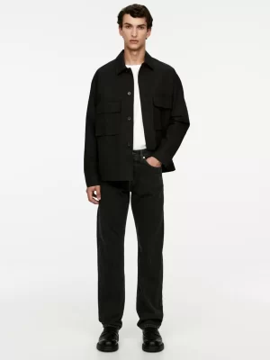 Jeans-ARKET Jean droit ample OCEAN Noir