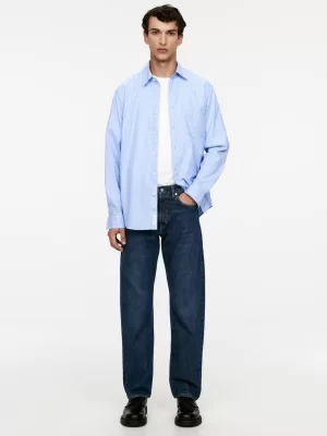 Jeans-ARKET Jean droit ample OCEAN Bleu foncé