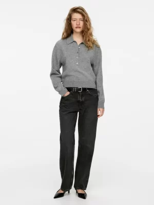 Jeans-ARKET Jean taille basse décontracté SHORE Gris foncé