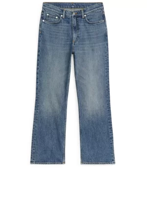 Jeans-ARKET Jean évasé extensible FERN CROPPED Bleu moyen