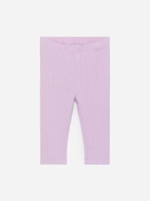 Bas-ARKET Legging côtelé Mauve