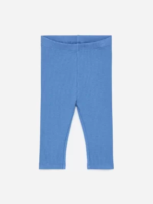 Bas-ARKET Legging côtelé Bleu moyen