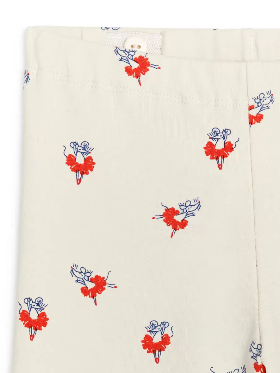 Pantalons Et Shorts | Pantalons-ARKET Legging en jersey Écru/Ballerines