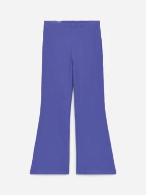 Pantalons Et Shorts | Leggings-ARKET Leggings côtelés évasés Violet