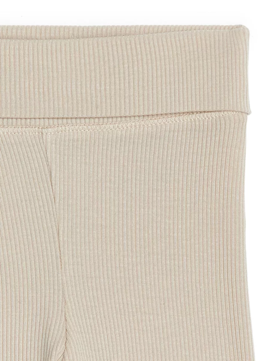 Bas-ARKET Leggings en coton doux pour nouveau-né Beige