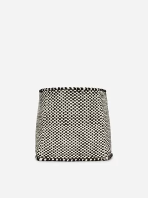 Température De Conservation-ARKET Panier de rangement en jute 25 cm Noir/blanc cassé