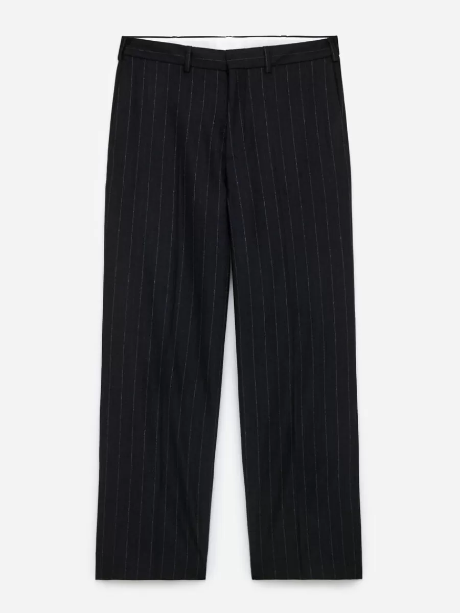 Costumes | Pantalons-ARKET Pantalon à fines rayures Bleu foncé