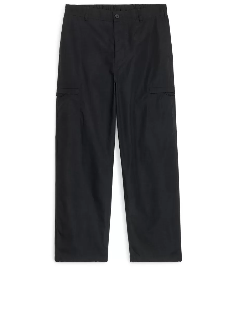Vêtements De Sport | Pantalons-ARKET Pantalon cargo Noir