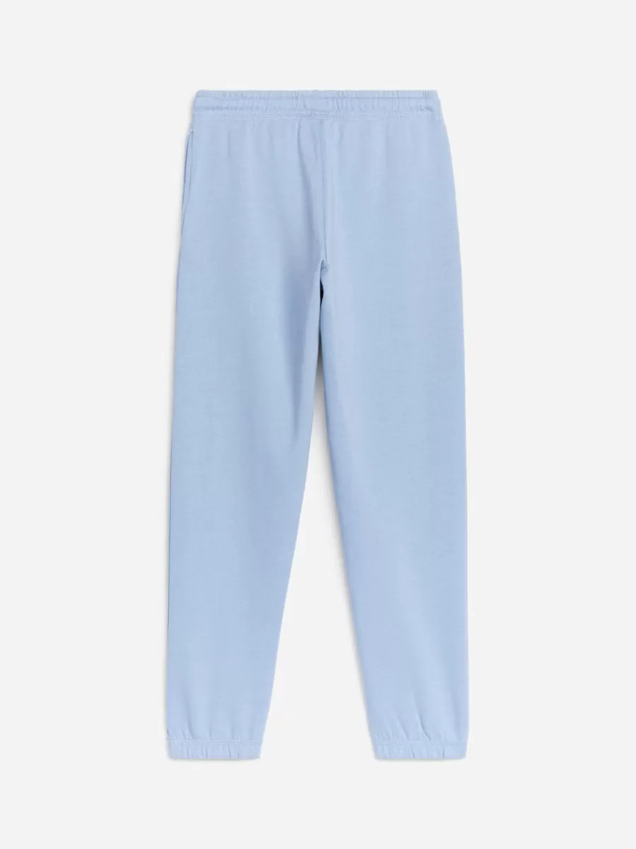 Pantalons | Pantalons-ARKET Pantalon de survêtement en tissu éponge Bleu poudré