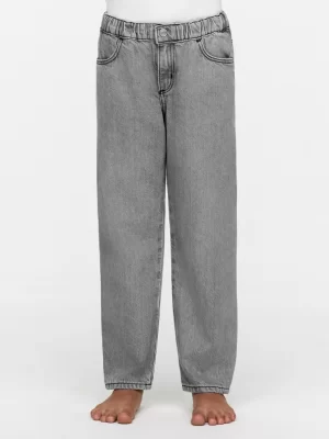 Pantalons | Pantalons-ARKET Pantalon en denim à enfiler gris