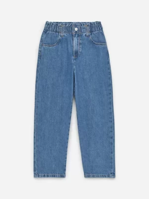 Pantalons Et Shorts | Pantalons-ARKET Pantalon en denim de style paper bag Bleu