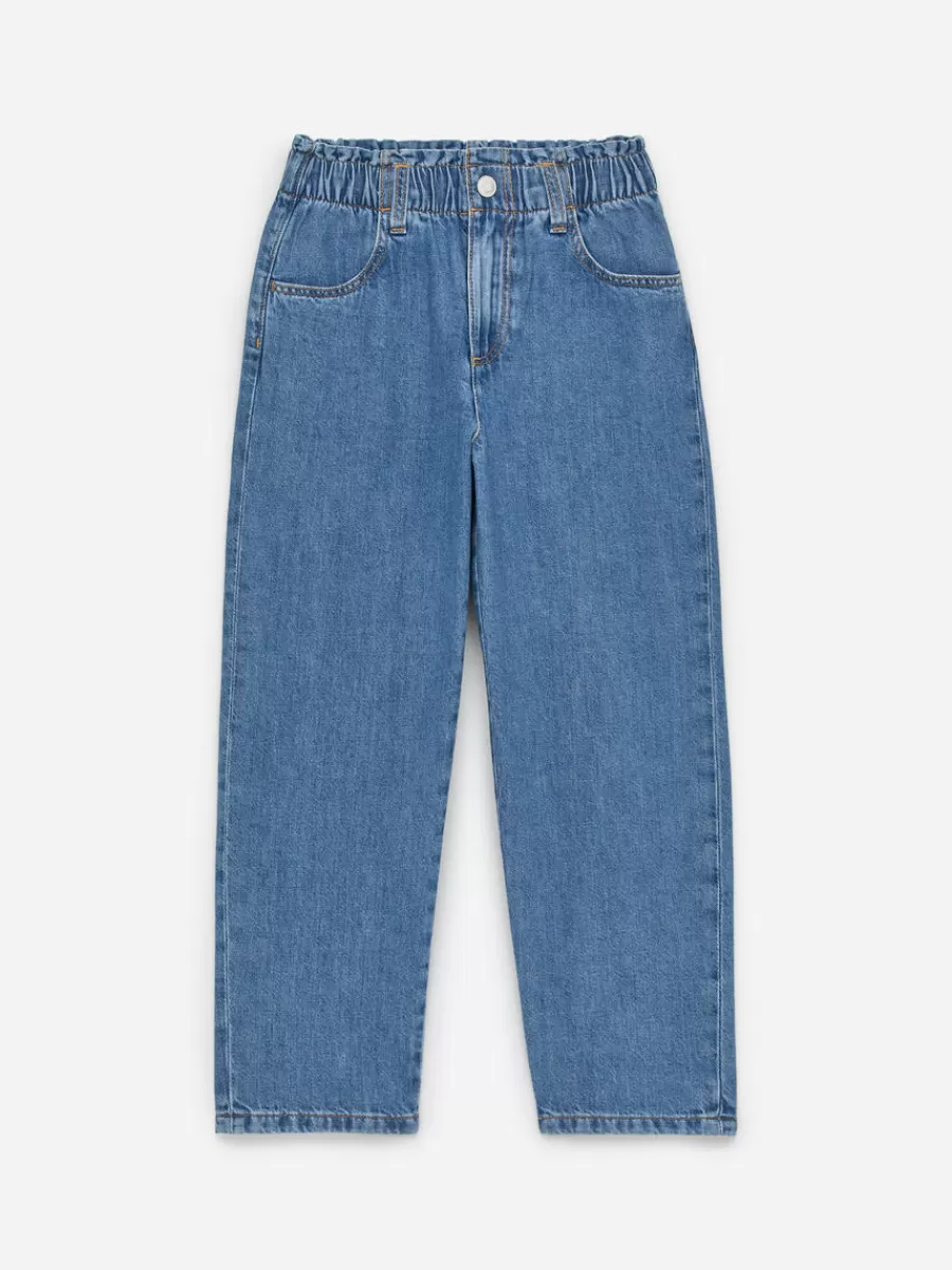 Pantalons Et Shorts | Pantalons-ARKET Pantalon en denim de style paper bag Bleu