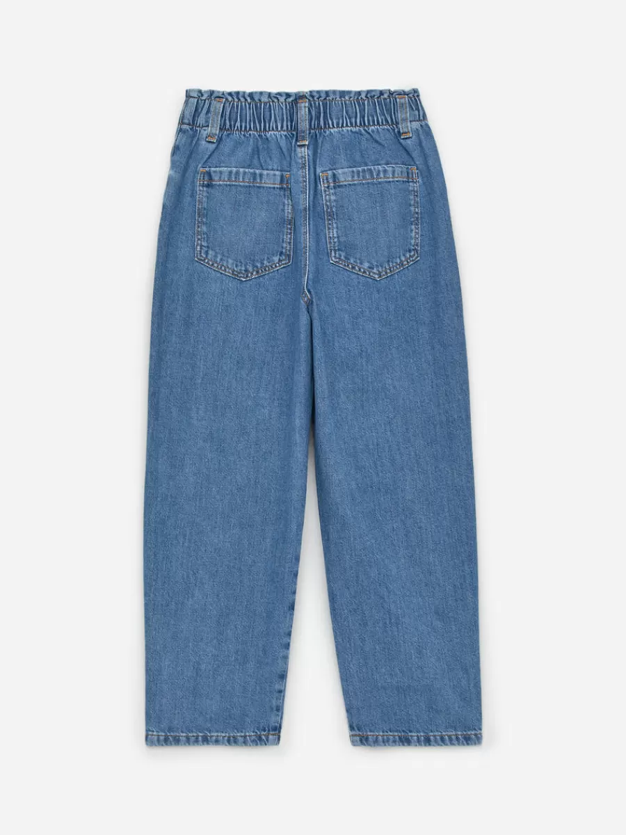 Pantalons Et Shorts | Pantalons-ARKET Pantalon en denim de style paper bag Bleu