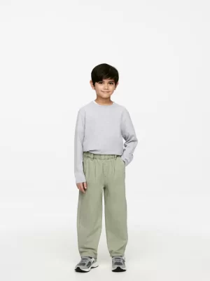 Pantalons | Pantalons-ARKET Pantalon en denim délavé Vert