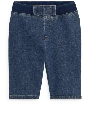 Bas-ARKET Pantalon en denim extensible Bleu foncé