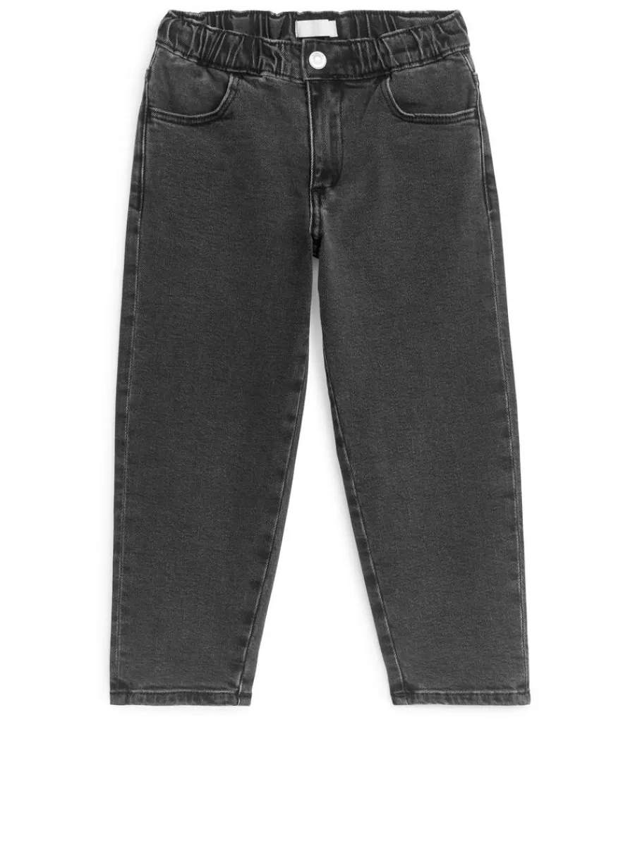 Jeans | Pantalons Et Shorts-ARKET Pantalon en jean à enfiler Noir délavé