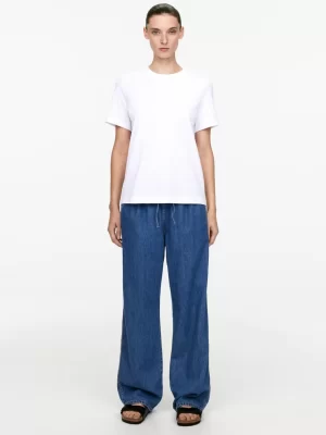 Tenues Décontractées | Jeans-ARKET Pantalon en jean avec cordon de serrage Bleu délavé