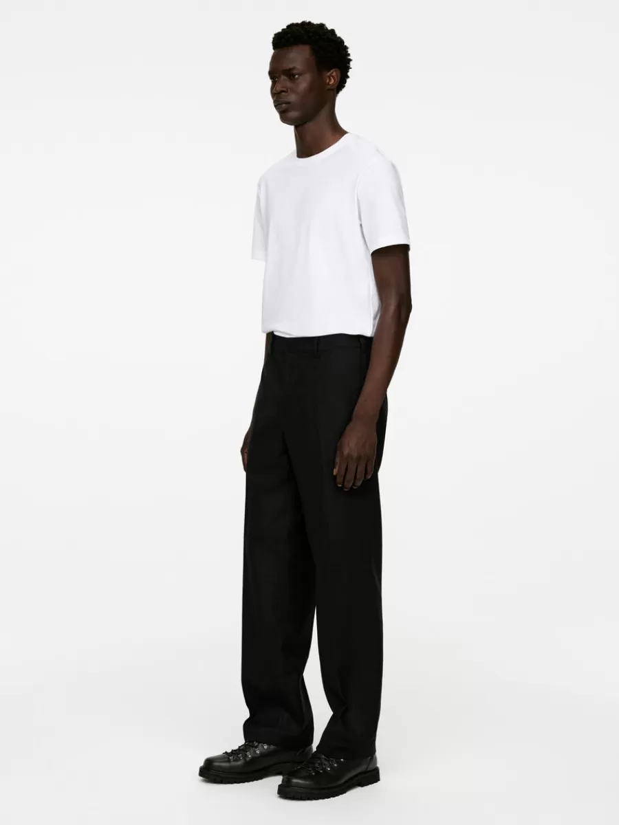 Pantalons-ARKET Pantalon en laine Noir