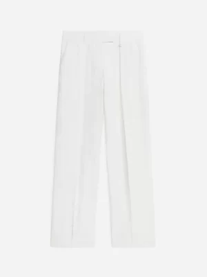 Pantalons-ARKET Pantalon en lin Blanc