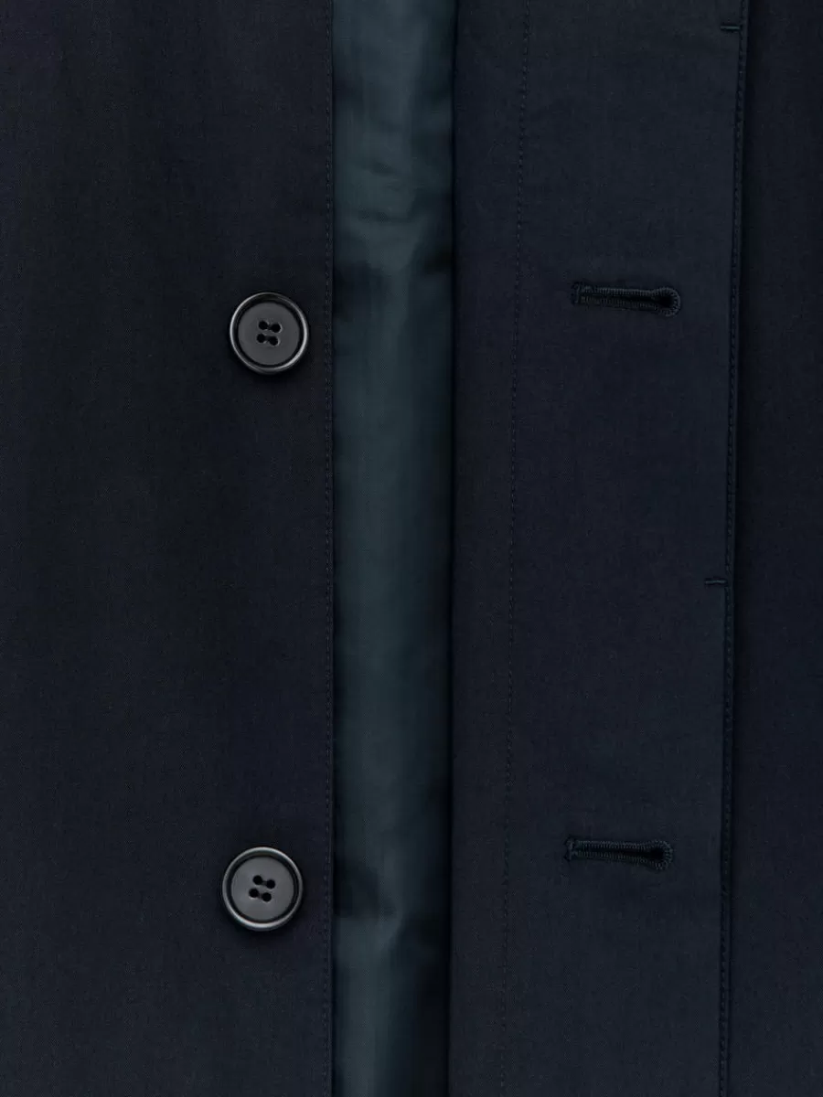Manteaux Et Vestes-ARKET Pardessus mi-long 2-in-1 Bleu foncé