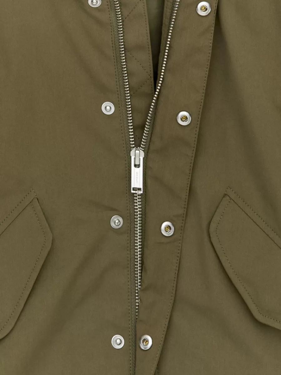 Manteaux Et Vestes | Manteaux Et Vestes-ARKET Parka à capuche Vert kaki