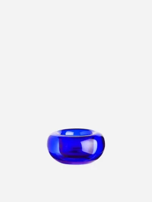 Bougeoirs-ARKET Photophore en verre Bleu