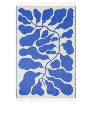 Tous Les Textiles-ARKET Plaid Linnea Andersson Bleu vif