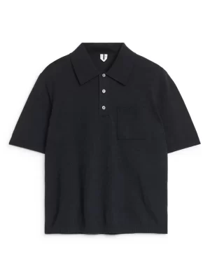 Polos | Maille-ARKET Polo à manches courtes Bleu foncé