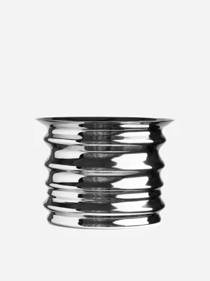 Pots-ARKET Pot de fleurs en métal 11 cm Argent