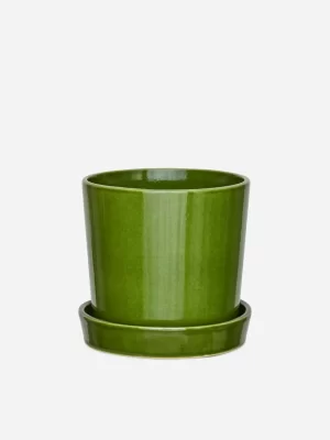 Pots-ARKET Pot en grès 18 cm Vert