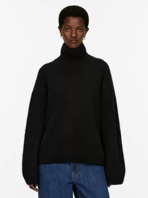 Mailles Et Cardigans-ARKET Pull à col roulé Noir