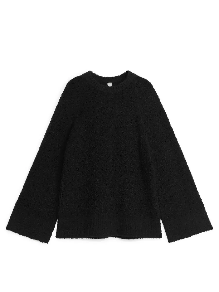 Mailles Et Cardigans-ARKET Pull bouclé Noir