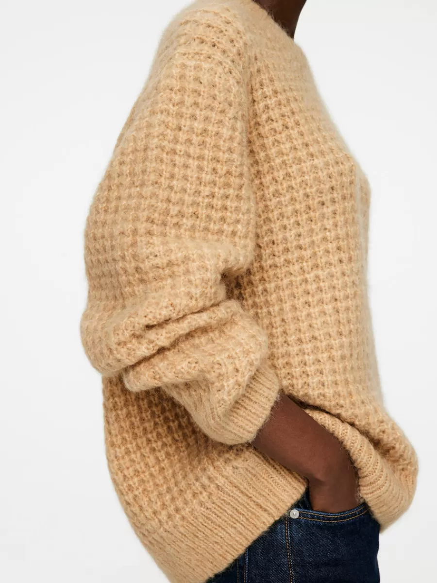 Mailles Et Cardigans-ARKET Pull décontracté en laine et alpaga Beige