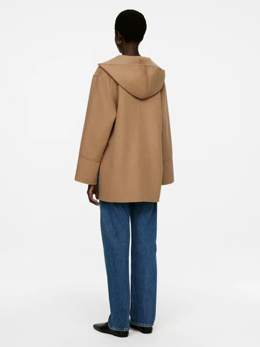 Chemises Et Chemisiers | Mailles Et Cardigans-ARKET Pull en laine doublée mélangée Camel
