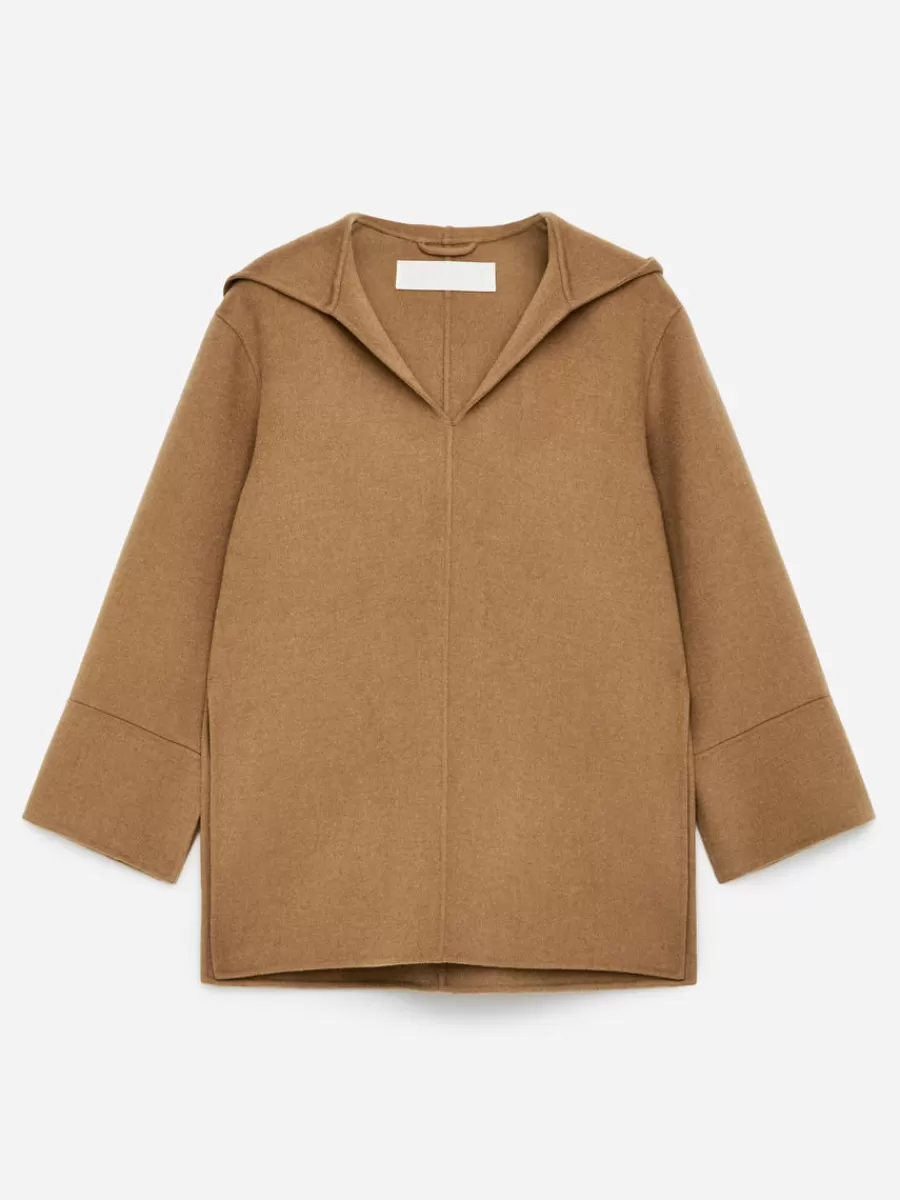 Chemises Et Chemisiers | Mailles Et Cardigans-ARKET Pull en laine doublée mélangée Camel
