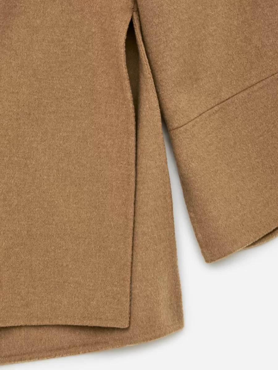 Chemises Et Chemisiers | Mailles Et Cardigans-ARKET Pull en laine doublée mélangée Camel