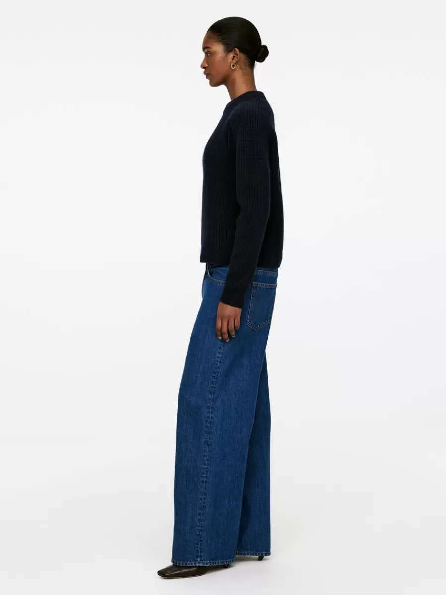 Mailles Et Cardigans-ARKET Pull en laine mérinos Bleu foncé