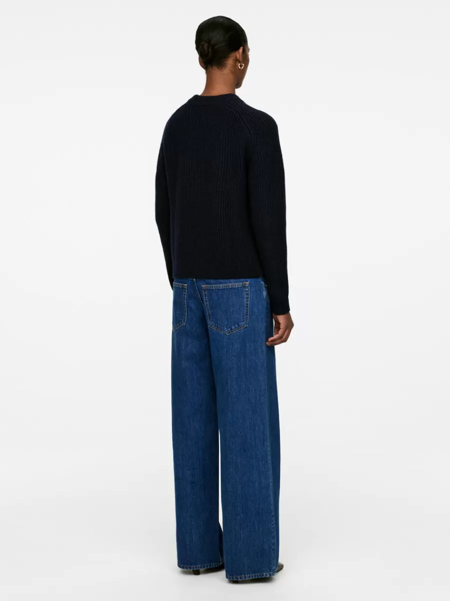 Mailles Et Cardigans-ARKET Pull en laine mérinos Bleu foncé