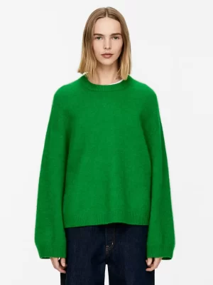 Mailles Et Cardigans-ARKET Pull en mélange de laine et d'alpaga Vert vif