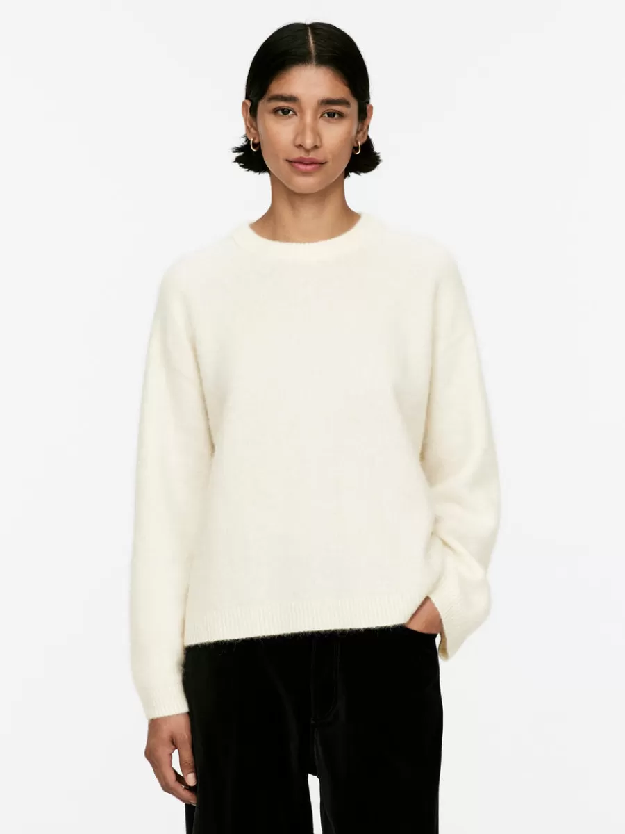 Mailles Et Cardigans-ARKET Pull en mélange de laine et d'alpaga Blanc cassé