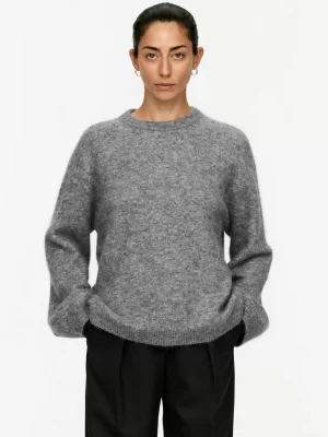 Mailles Et Cardigans-ARKET Pull en mélange de laine et d'alpaga Gris clair